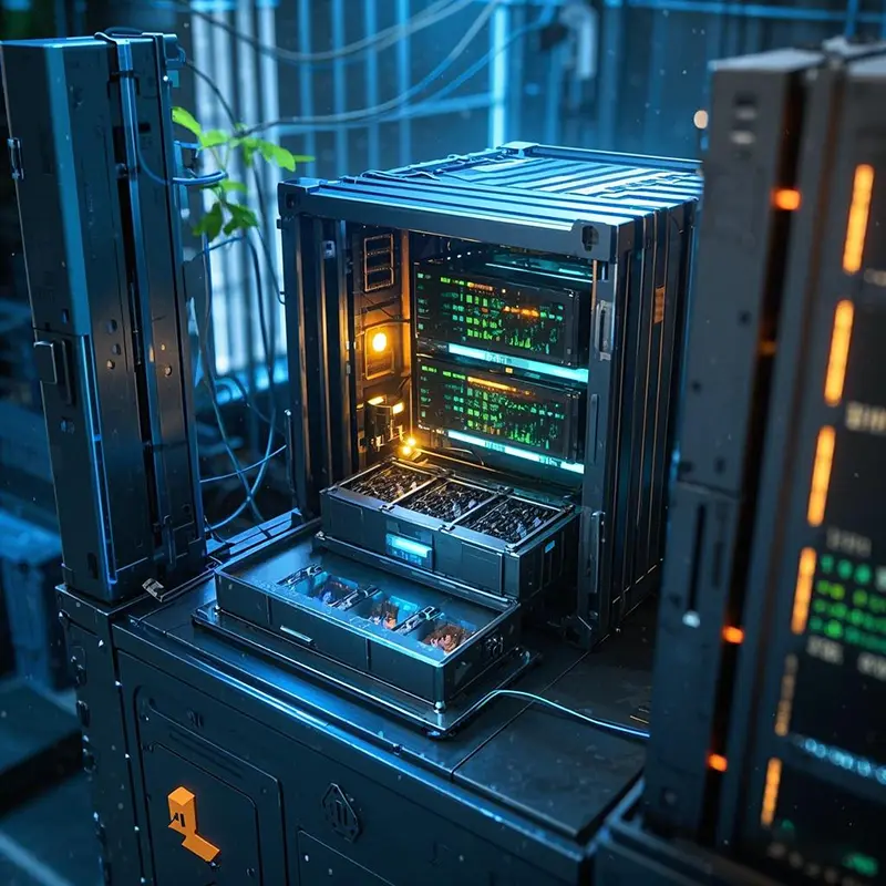 Computer Room Industrial Pipe System ၊